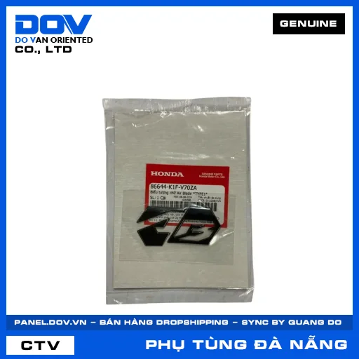 BIỂU TƯỢNG CHỮ AIR BLADE *TYPE1* — 86644K1FV70ZA