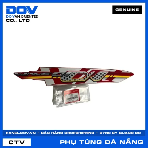 TEM ỐP SƯỜN PHẢI *R263* WAVE ALPHA 110 — 86644K89V60ZA