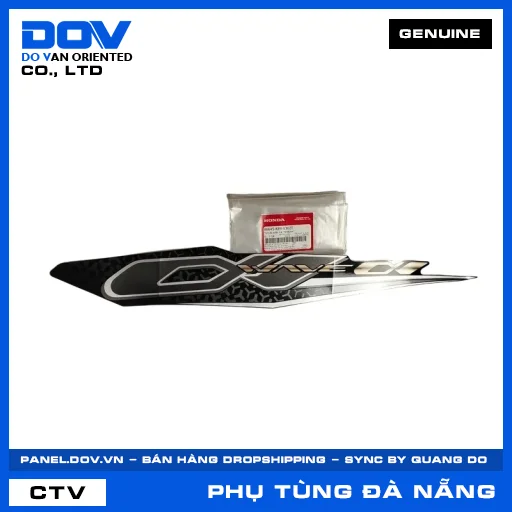 TEM ỐP SƯỜN TRÁI *NHB25M* WAVE ALPHA 110 — 86645K89V30ZE