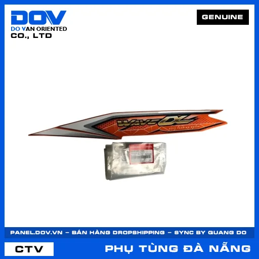TEM ỐP SƯỜN TRÁI *YR322C* WAVE ALPHA 110 — 86645K89V40ZA