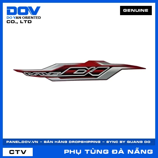 TEM ỐP SƯỜN TRÁI *R389* WAVE ALPHA 110 — 86645K89V70ZC