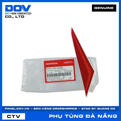 TEM B SƯỜN TRƯỚC PHẢI *NHB35P* — 86647K44V90ZA