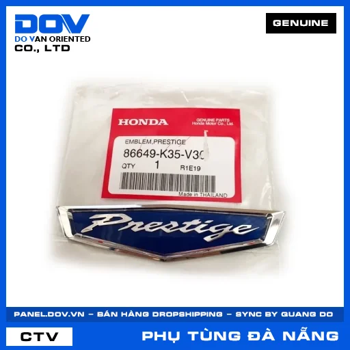TEM THƯƠNG HIỆU PCX 125 — 86649K35V30