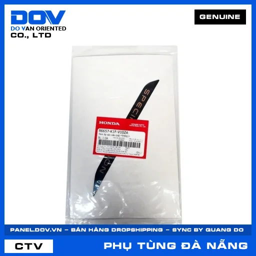 TEM ỐP SÀN BÊN TRÁI *TYPE1* AIR BLADE 125/150 — 86657K1FV10ZA