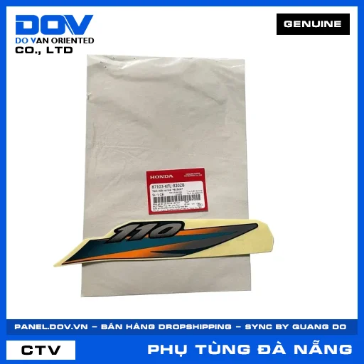 Tem mặt nạ trái *B154M* — 87103KFL830ZB