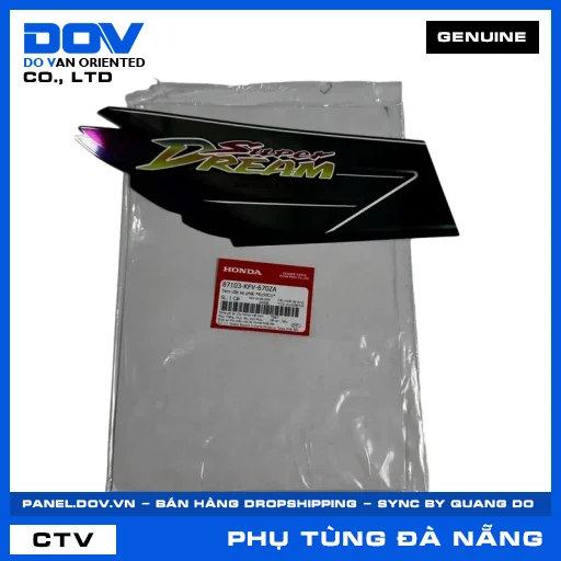 TEM CỐP XE PHẢI *R150CU* SUPER DREAM — 87103KFV670ZA