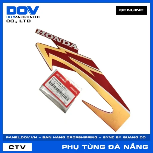 TEM ỐP YẾM TRÁI TRƯỚC *R313C* AIR BLADE 110 — 87104KVGV20ZC