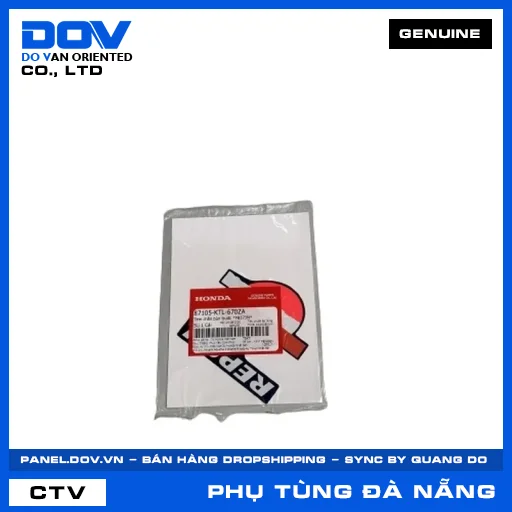 Tem chắn bùn trước *PB373M* (dè) WAVE ALPHA — 87105KTL670ZA