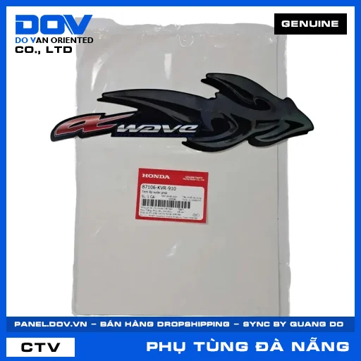 TEM ỐP SƯỜN PHẢI WAVE ALPHA — 87106KVR910