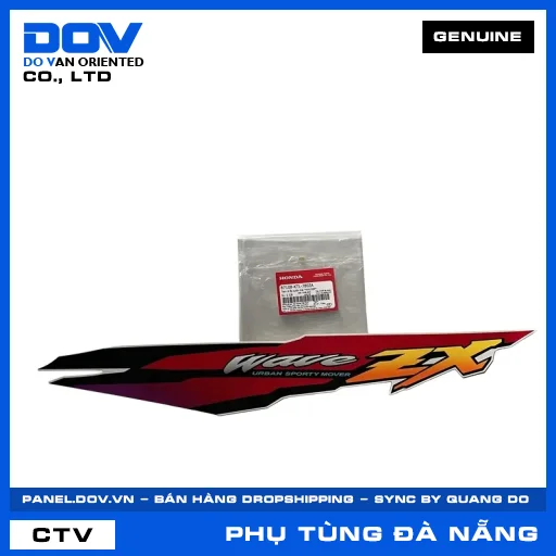 TEM A ỐP SƯỜN TRÁI *NH193P* WAVE ALPHA — 87108KTL780ZA