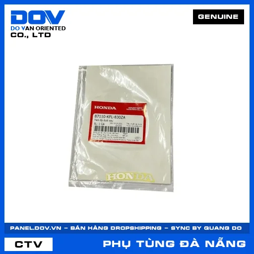 TEM ỐP ĐUÔI SAU — 87110KFL830ZA
