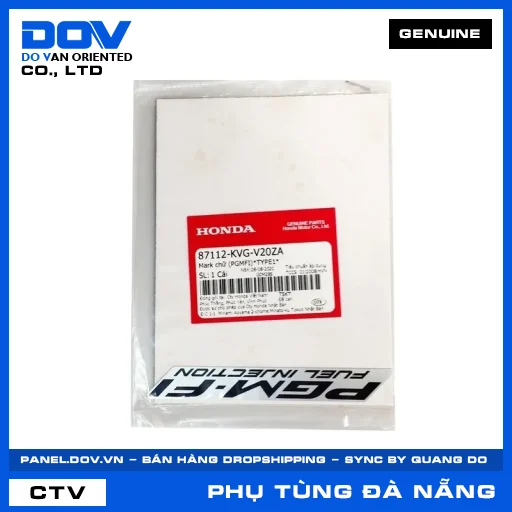 MARK CHỮ (PGMFI) *NH411* AIR BLADE 110 — 87112KVGV20ZA