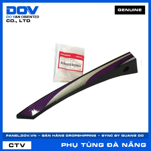 BỘ ỐP NHỰA SƯỜN TRÁI *R203M-PB — 87115KFV660ZA
