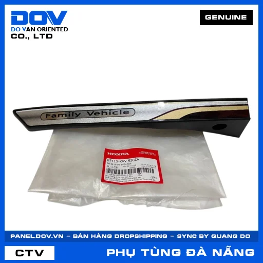 BỘ ỐP NHỰA SƯỜN TRÁI DREAM — 87115KVV930ZA