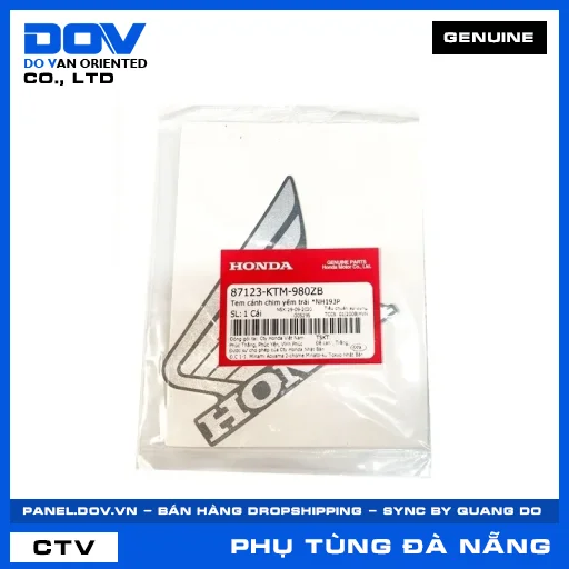 Tem cánh chim yếm trái *NH193P FUTURE NEO — 87123KTM980ZB