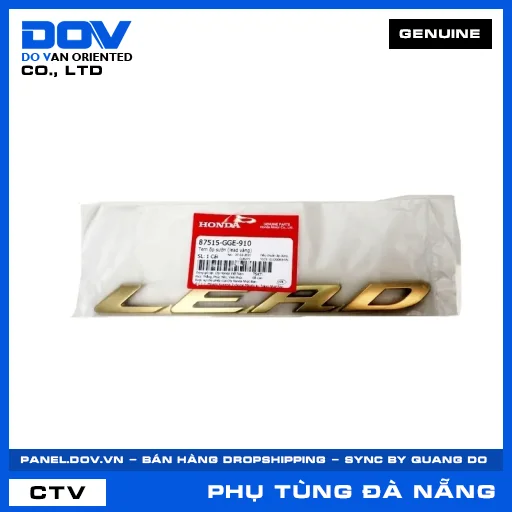 TEM ỐP SƯỜN (LEAD VÀNG) LEAD 110 — 87515GGE910