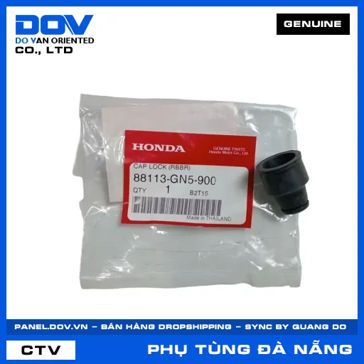 CHỤP CAO SU ỐC KHOÁ GƯƠNG (kiếng) SUPER DREAM — 88113GN5900