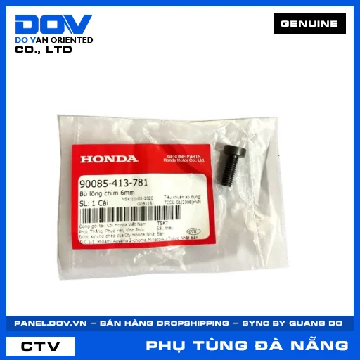 BU LÔNG CHÌM 6MM FUTURE 125, FUTURE NEO, MSX 125, SUPER CUB C125 — 90085413781