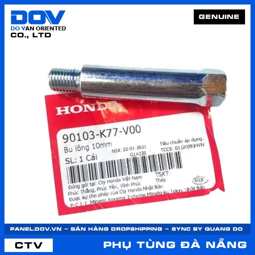 BU LÔNG 10MM SH 125/150 — 90103K77V00
