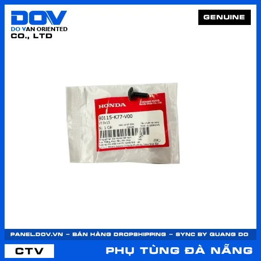 VÍT 5X15 PCX, PCX 125/150, PCX 160, SH 125/150 — 90115K77V00