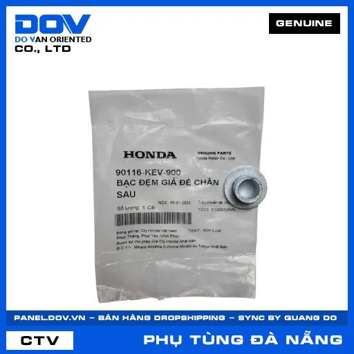 BẠC ĐỆM GIÁ ĐỂ CHÂN SAU WAVE ALPHA — 90116KEV900