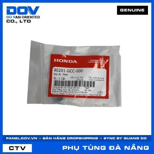 ĐAI ỐC 7MM AIR BLADE 110, BLADE 110, CLICK 110, DREAM 110 — 90201GCC000
