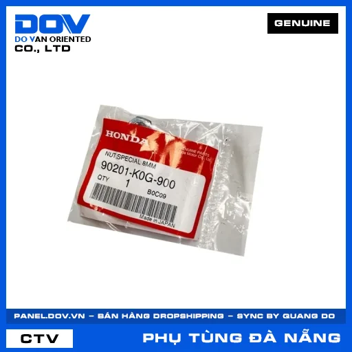 ĐAI ỐC ĐẶC BIỆT 8MM SUPER CUB C125 — 90201K0G900