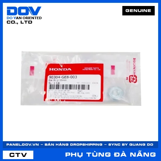 ĐAI ỐC U 10MM CB250 NIGHTHAWK, CB500X, GOLDWING, NX500 — 90304GE8003