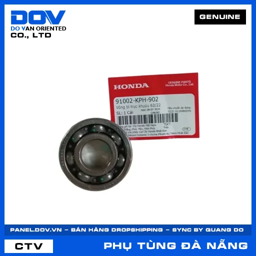 VÒNG BI TRỤC KHUỶU 63/22 — 91002KPH902