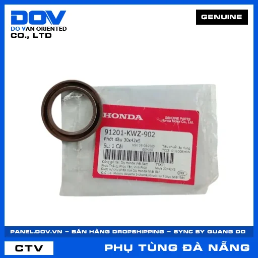 PHỚT DẦU 30X42X5 — 91201KWZ902