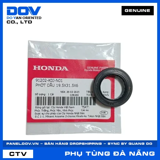 PHỚT DẦU 19.5X31.5X6 VISION 110 — 91202K0JN01