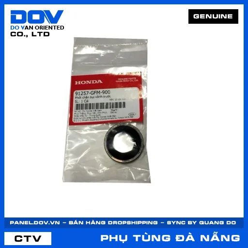 PHỚT CHẮN BỤI VÀNH TRƯỚC (niềng) LEAD 110, LEAD 125 — 91257GFM900