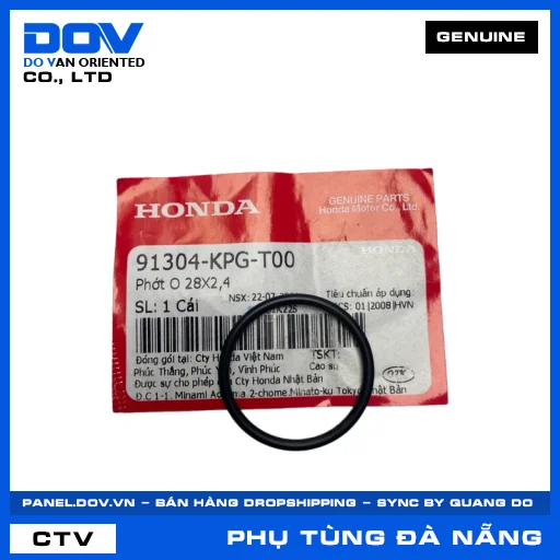 PHỚT O 28X2,4 FUTURE 125 — 91304KPGT00