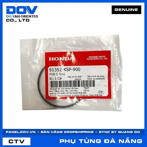 PHỚT O 51X2 WINNER 150, WINNER R, WINNER X — 91352KSP900