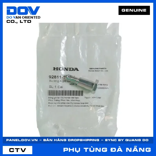 BU LÔNG A GIỮ BÁT PHANH SAU (thắng) BLADE 110, CB250 NIGHTHAWK, DREAM 110, FUTURE 125 — 9281110000