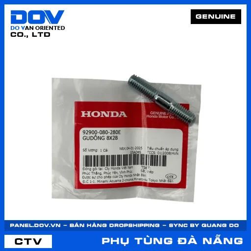 GUDÔNG 8X28 FUTURE 125, FUTURE NEO, MSX 125, SUPER CUB C125 — 92900080280E