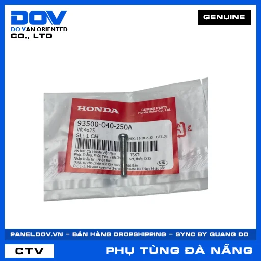 Vít 4x25 SH 125/150 — 93500040250A