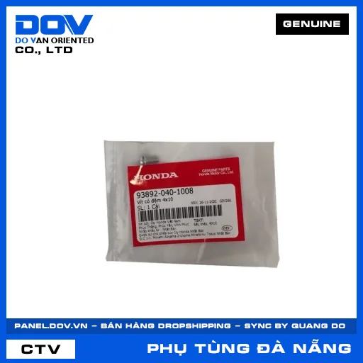 VÍT CÓ ĐỆM 4X10 — 938920401008
