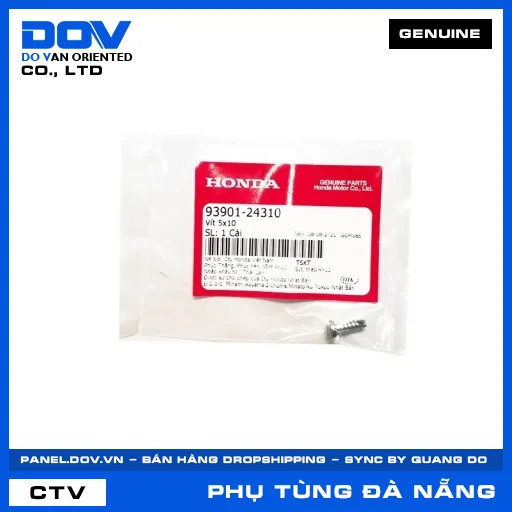 VÍT 5X10 AIR BLADE 110, SH 125/150, WAVE ALPHA — 9390124310