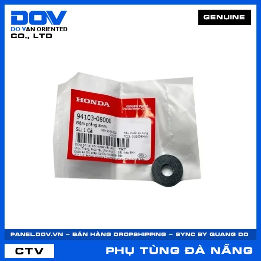 ĐỆM PHẲNG 8MM BLADE 110, CB300R, CB350 H'NESS, CB500F — 9410308000