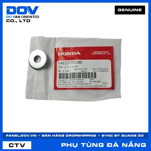 ĐỆM PHẲNG 8MM MSX 125, SUPER DREAM — 9410308200