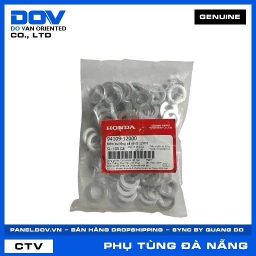 ĐỆM BU LÔNG XẢ NHỚT 12MM ADV350, AIR BLADE 110, AIR BLADE 125, AIR BLADE 125/150 — 9410912000