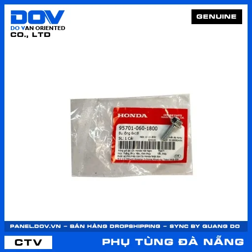 BU LÔNG 6X18 ADV350, AIR BLADE 110, AIR BLADE 125/160, BLADE 110 — 957010601800
