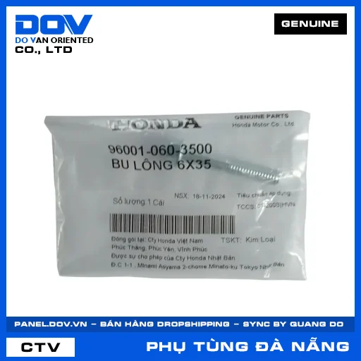 BU LÔNG 6X35 AIR BLADE 110, BLADE 110, CB150R, CBR150R — 960010603500