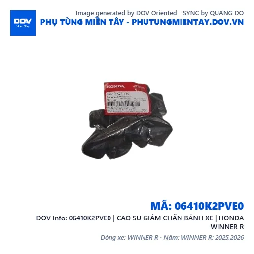 06410K2PVE0 | CAO SU GIẢM CHẤN BÁNH XE | HONDA WINNER R — 06410K2PVE0
