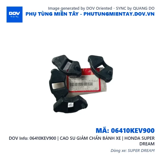 06410KEV900 | CAO SU GIẢM CHẤN BÁNH XE | HONDA SUPER DREAM — 06410KEV900