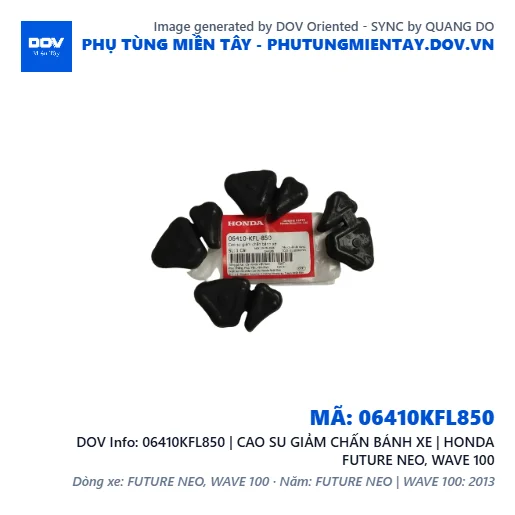 06410KFL850 | CAO SU GIẢM CHẤN BÁNH XE | HONDA FUTURE NEO, WAVE 100 — 06410KFL850