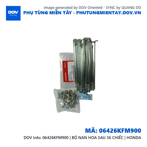 06426KFM900 | BỘ NAN HOA SAU 36 CHIẾC | HONDA — 06426KFM900