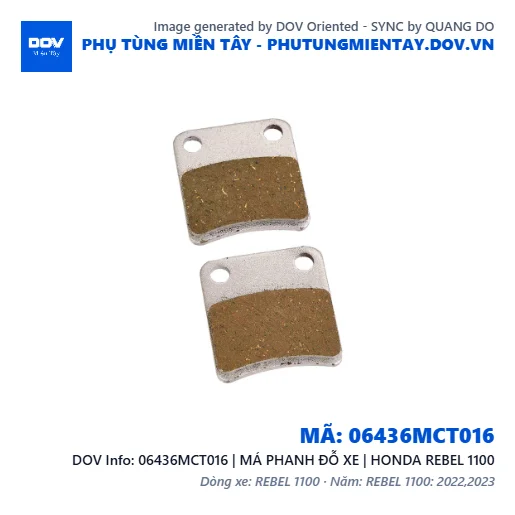 06436MCT016 | MÁ PHANH ĐỖ XE | HONDA REBEL 1100 — 06436MCT016
