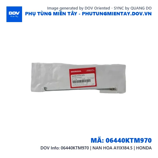 06440KTM970 | NAN HOA A11X184.5 | HONDA  — 06440KTM970